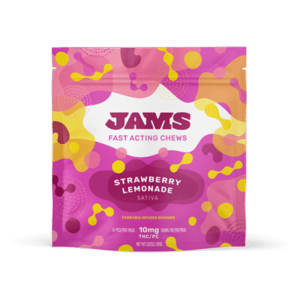 Strawberry Lemonade Fast-Acting 10mg ea | 10-Pack Fruit Chews